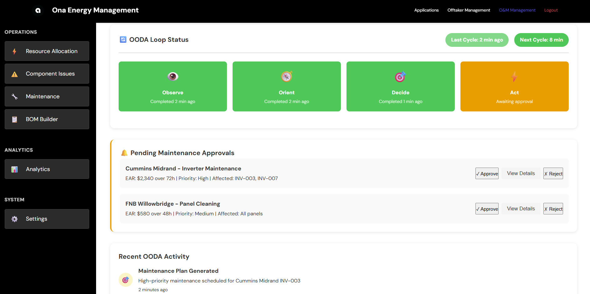 Ona Intelligence Layer